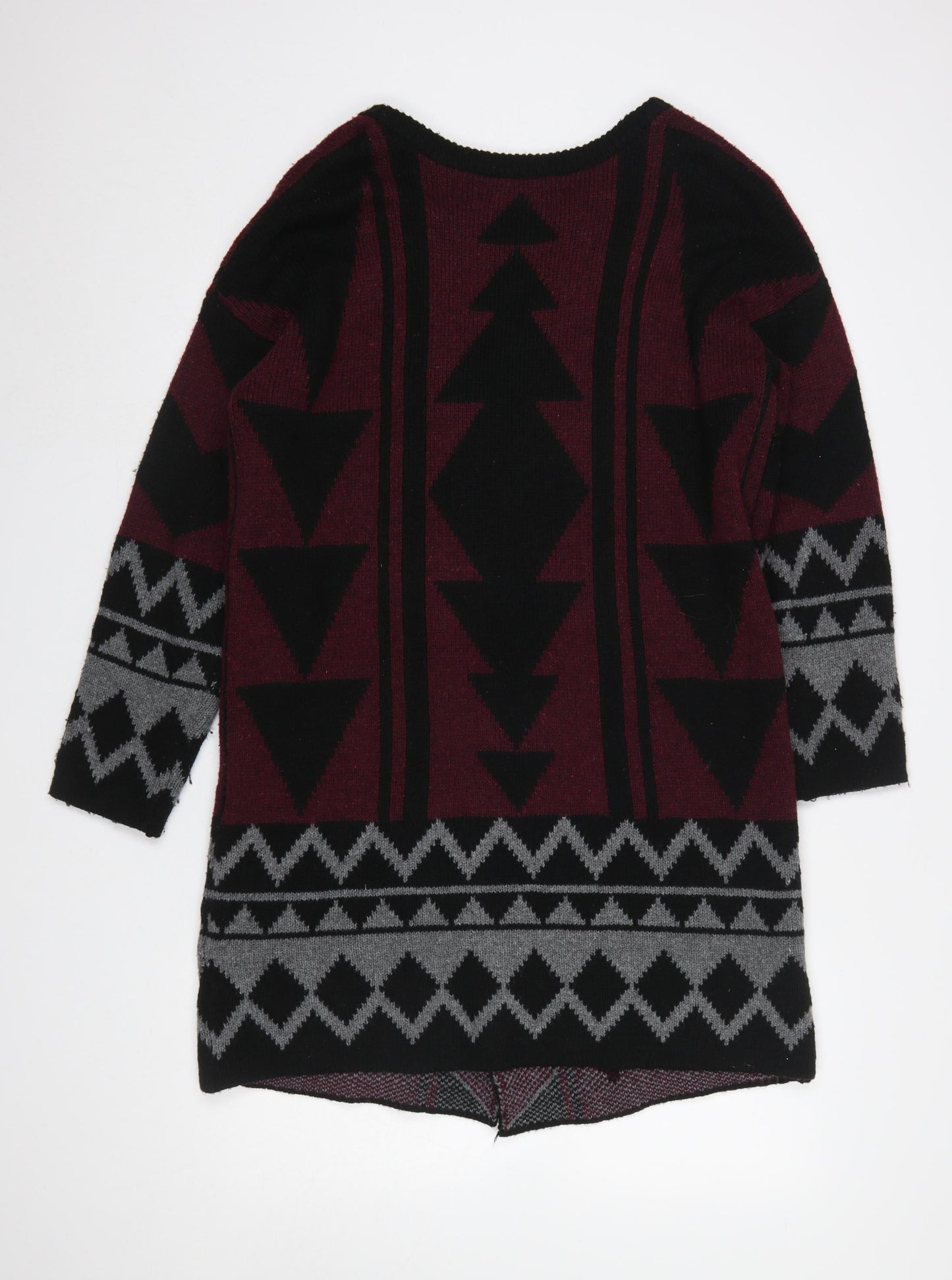 Principles by Ben de Lisi Women's Multicoloured Size 12 Aztec Knit Cardigan