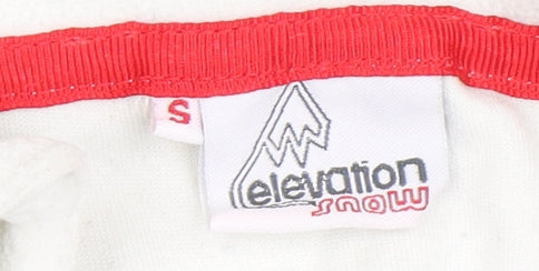 Elevation Snow Women’s Black & White Fleece Pullover Sweatshirt S