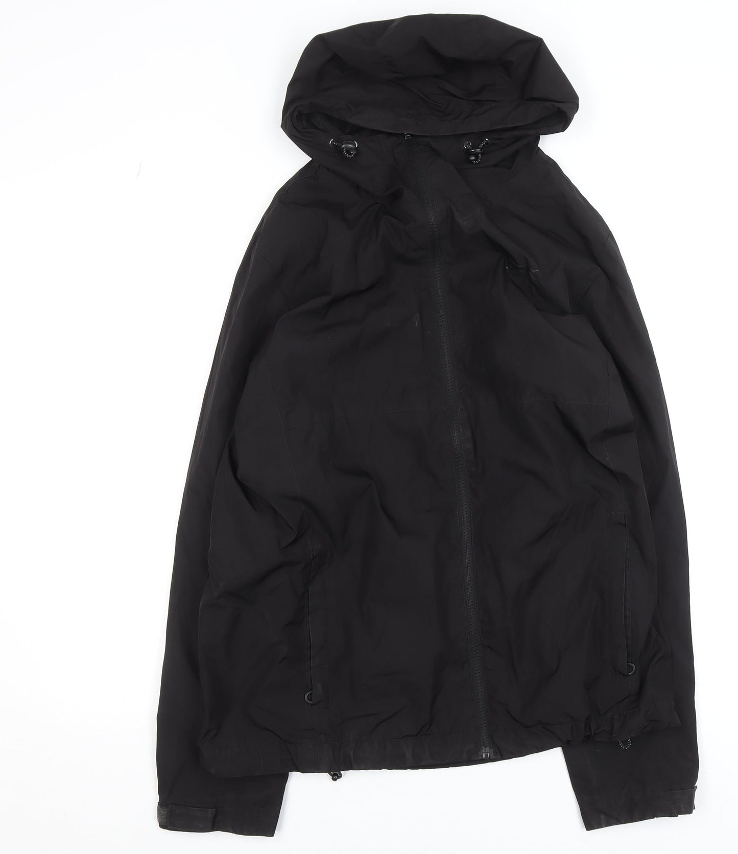 Slazenger Mens Black M Hooded Waterproof Windbreaker Jacket