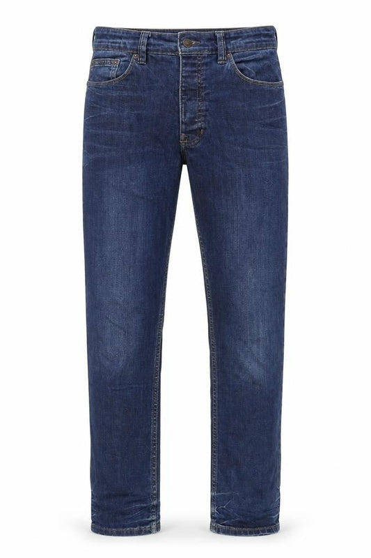 Burton Menswear Blue Denim Straight Jeans 32R Cotton Blend