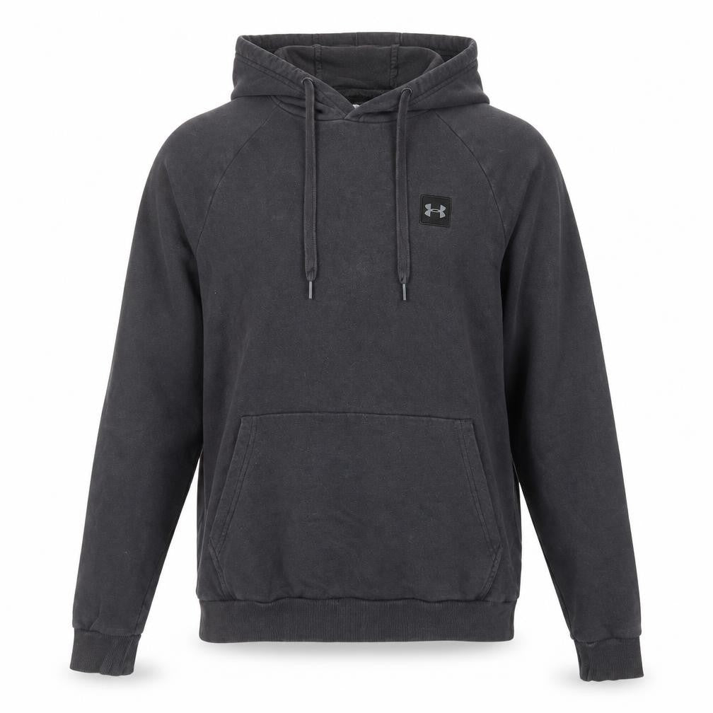 Under Armour Men’s Black Pullover Hoodie Small Regular Fit Fleece