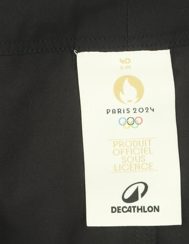 Decathlon Men’s Black Athletic Quick Dry Paris 2024 Shorts Size S
