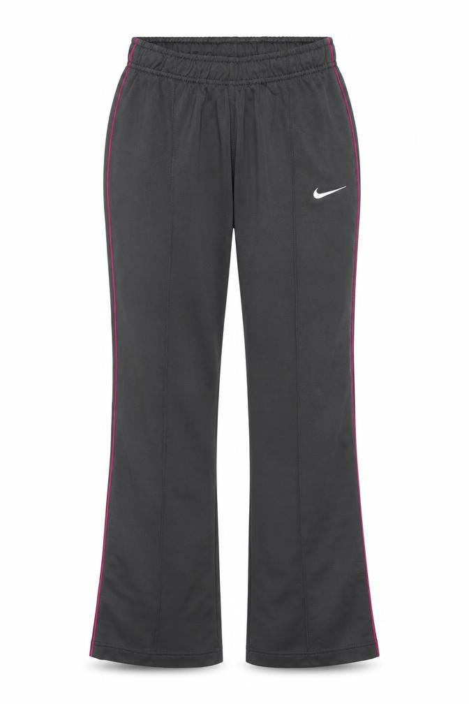 Nike Womens Black XS Track Pants Polyester Elastic Waist Activewear