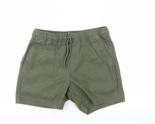 ASOS Design Men's Green Casual Chino Shorts Size S 32in