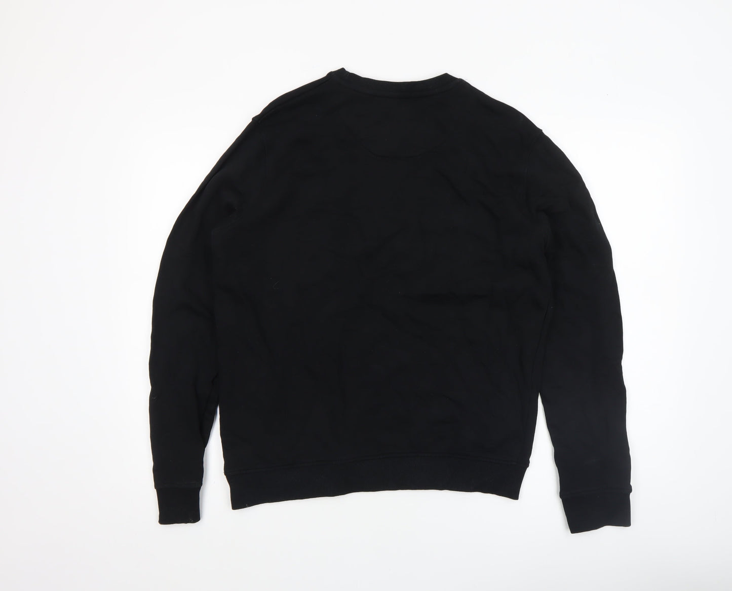 Lyle & Scott Men's Black M Crew Neck Pullover Sweatshirt