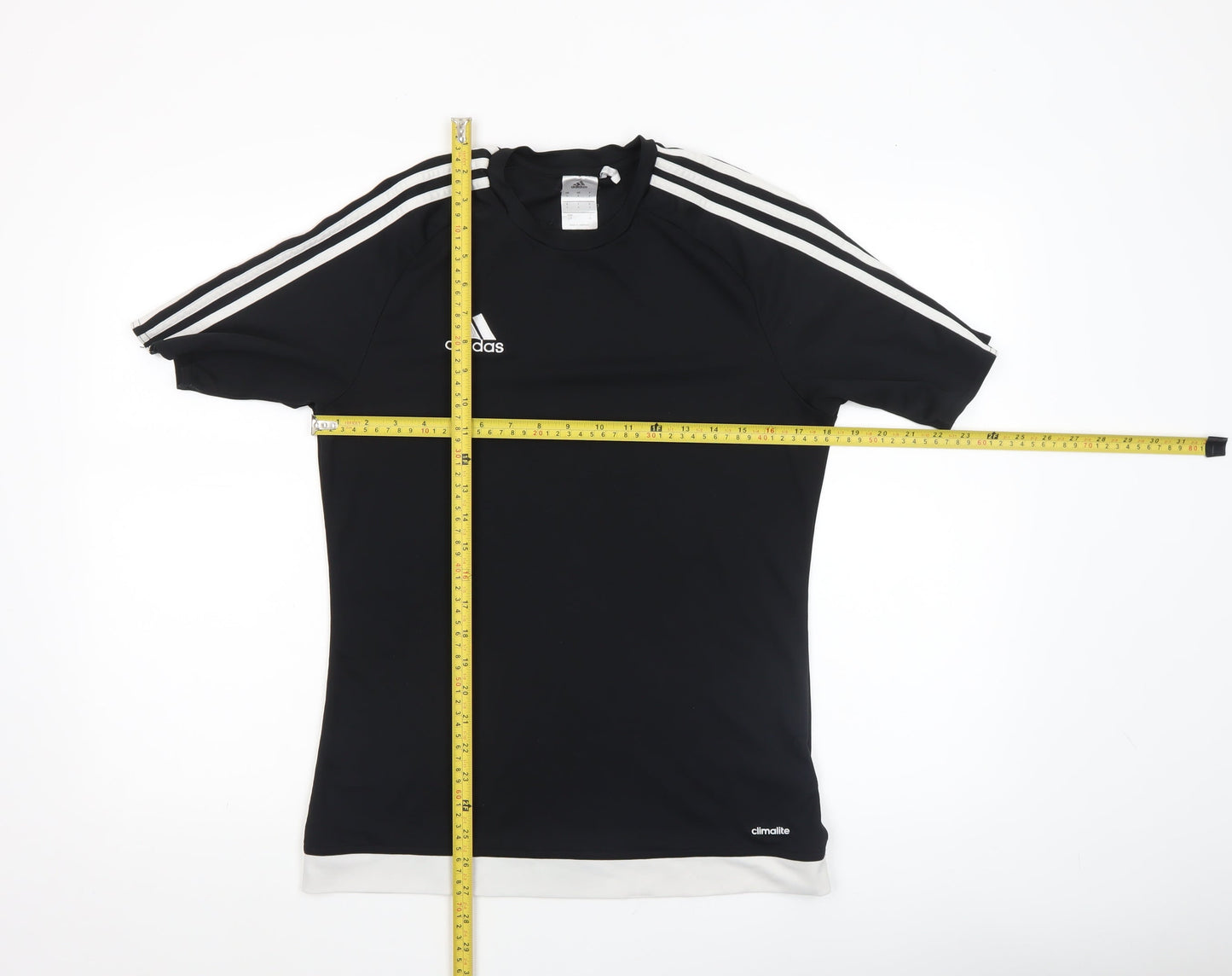 Adidas Mens Black Short Sleeve Climalite T-Shirt Size S