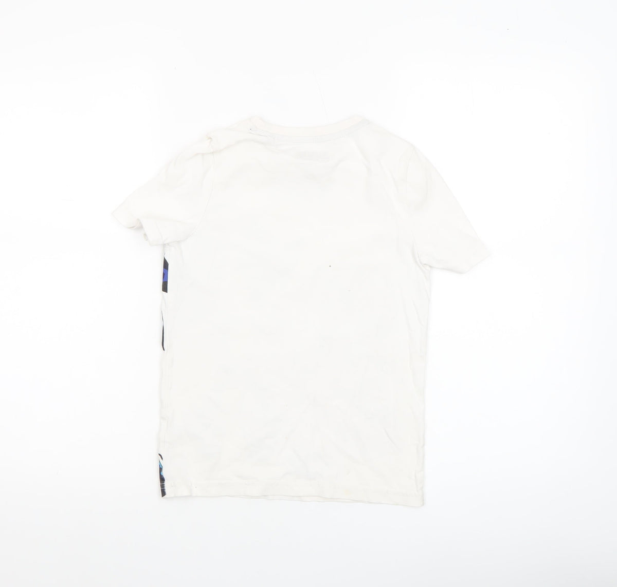 Sonic The Hedgehog Boys White 7-8 Years Graphic Cotton T-Shirt