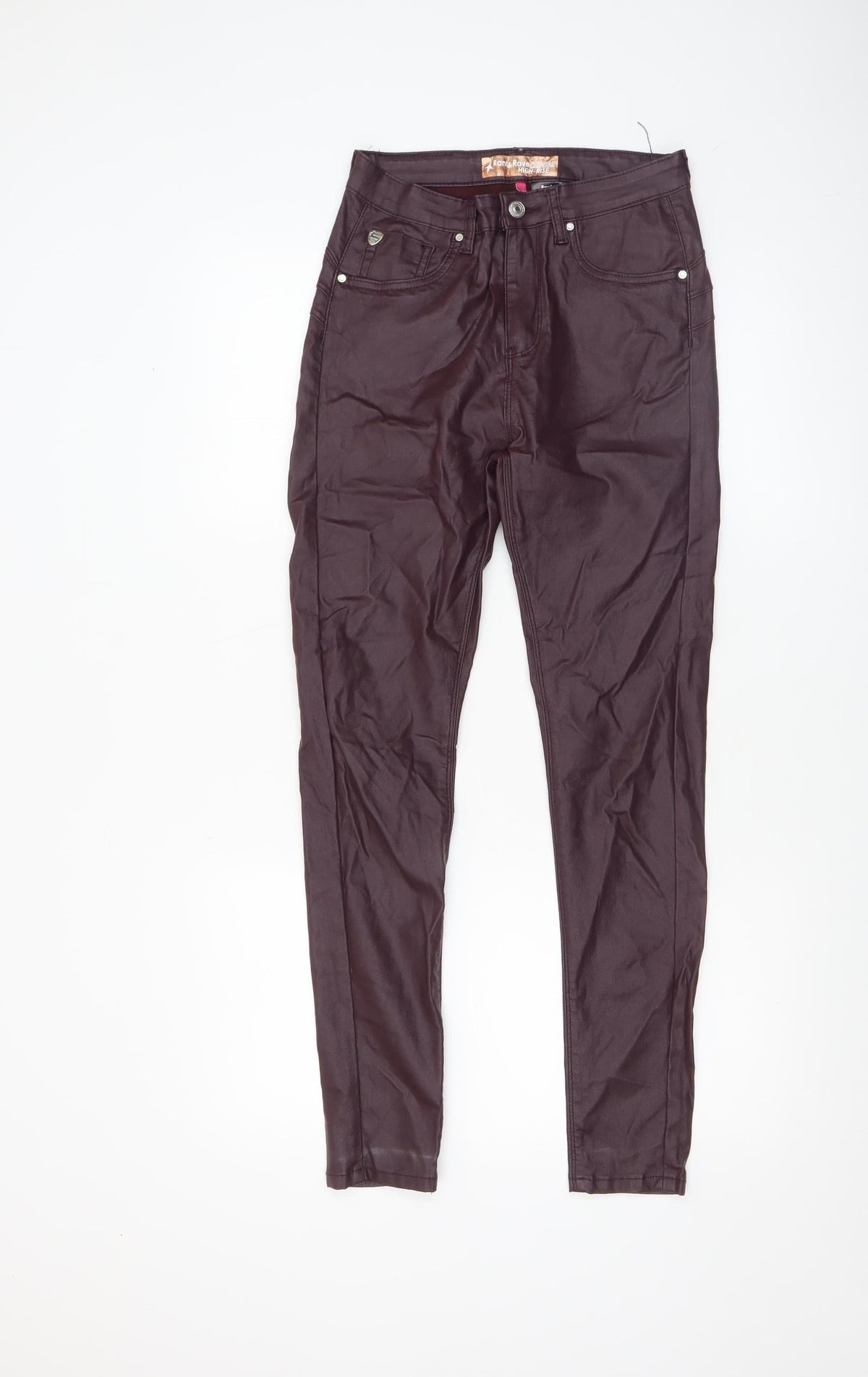 Rant & Rave Women's Brown High Rise Skinny Jeggings Size 10
