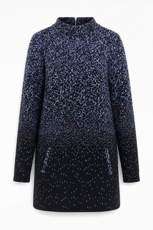 Marks & Spencer Women’s Black Shift Dress Size 8 Long Sleeve Jersey