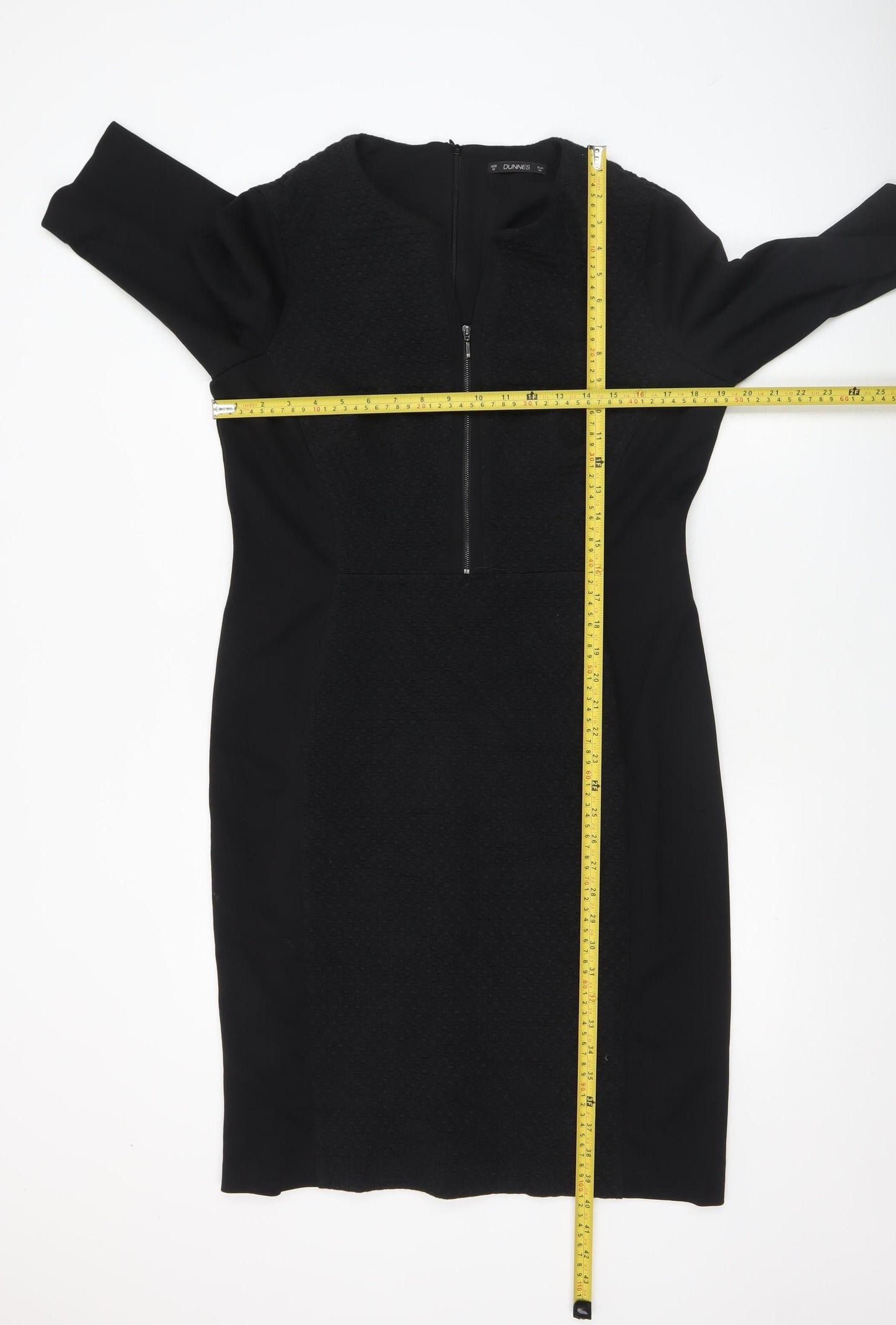 Dunnes Women’s Black Size 16 Sheath Workwear Dress