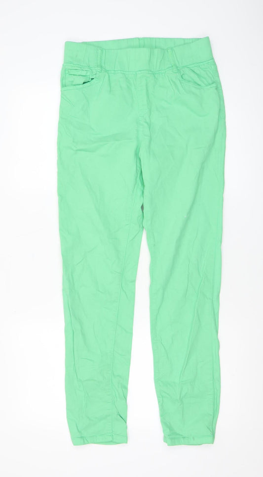Gerard Womens Green Size 12 Chino Trousers Slim Fit