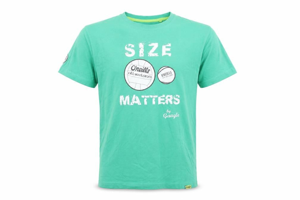 O'Neill Men's Green Funny Graphic Cotton Blend T-Shirt Size M
