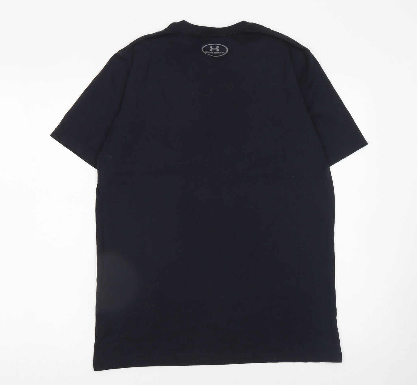 Under Armour Men's Black HeatGear Graphic T-Shirt Size M Relaxed Fit