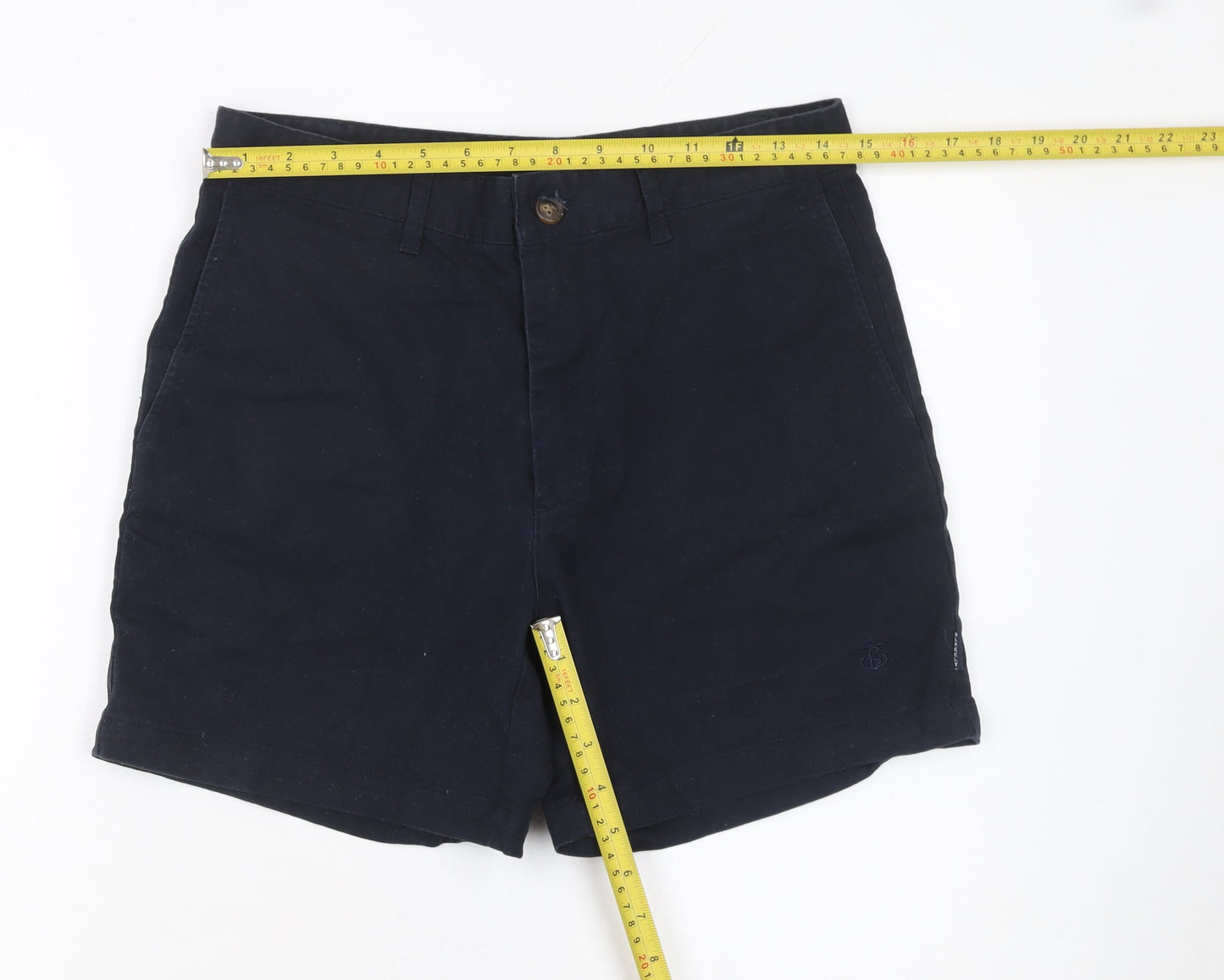Blakely Men’s Blue Chino Shorts Size Small Regular Fit