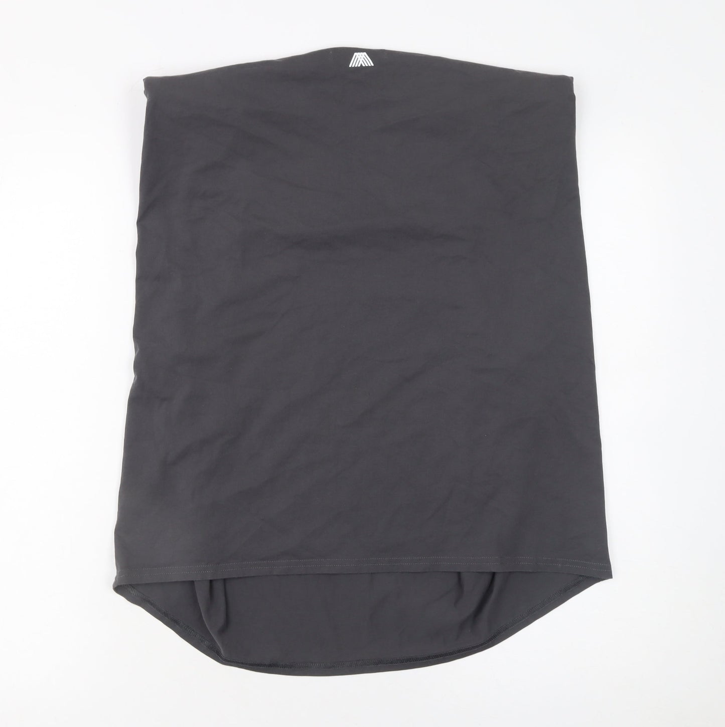 4TH ARQ Womens Black Sleeveless Cotton Basic T-Shirt L