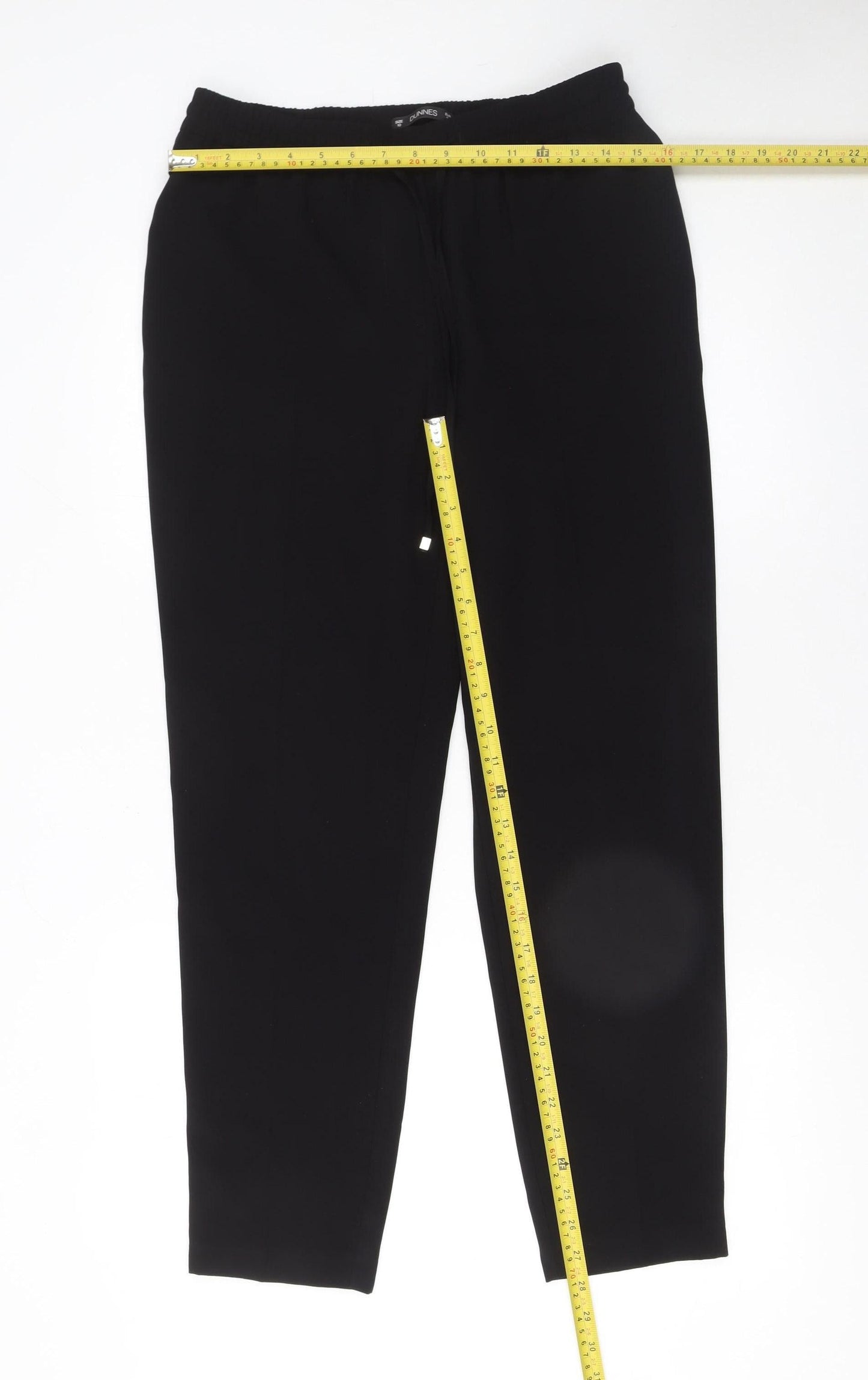 Dunnes Stores Women’s Black Size 10 Straight Leg Trousers