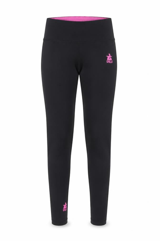 Grilla Women's Black Small Leggings Breathable Stretch Activewear