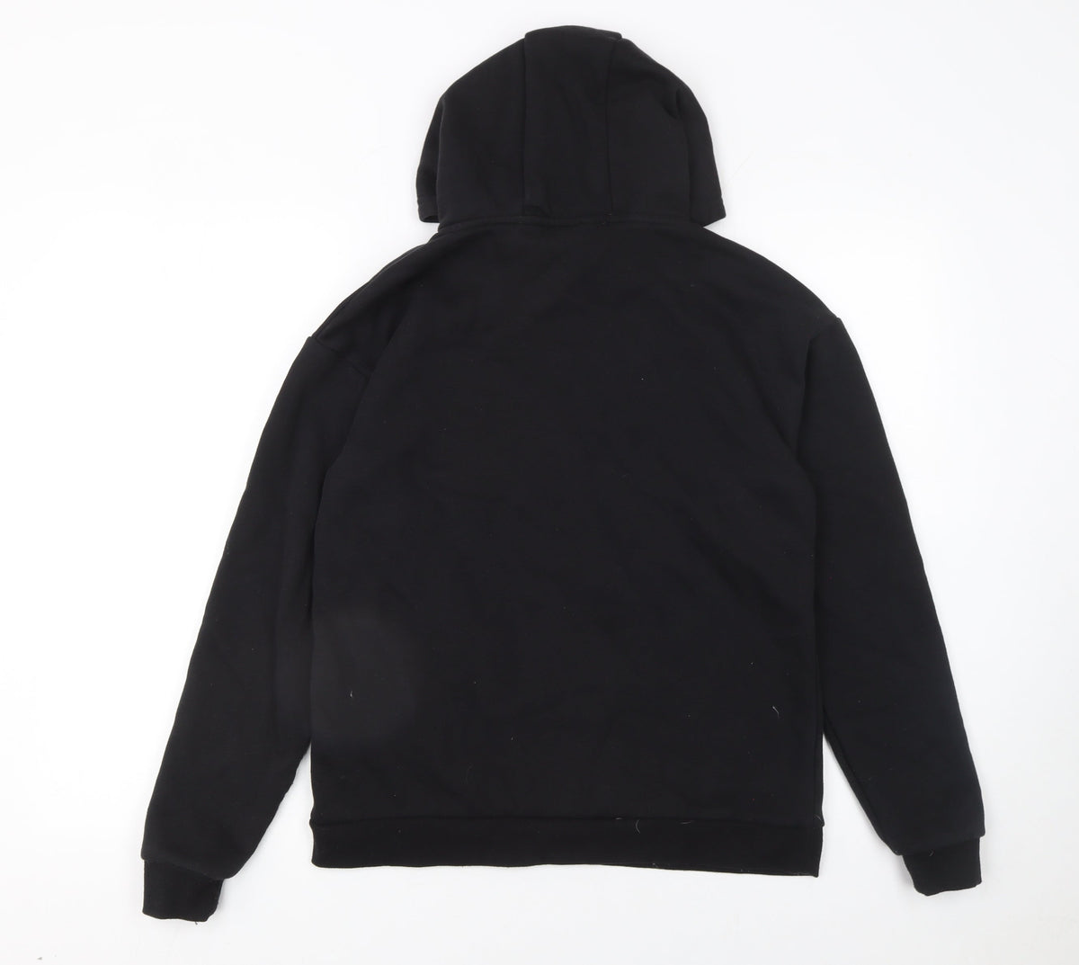Disney Girls Black Hoodie 13-14 Years Pullover Graphic Themed Sweatshirt
