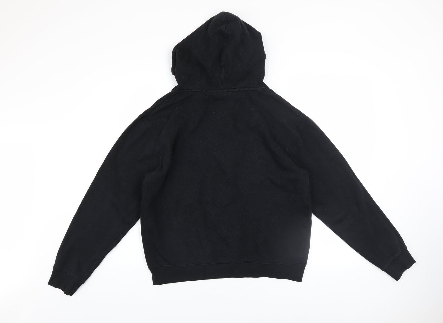 Campus Heritage Men’s Black Pullover Hoodie M Graphic Sports Style