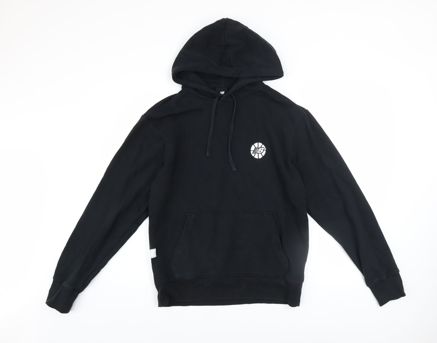 New Balance Men's Black Pullover Hoodie Size S Regular Fit Sports
