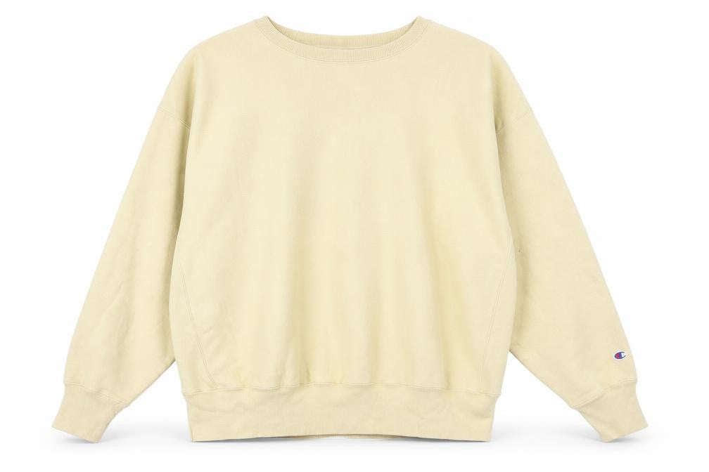 Champion Men's Beige Reverse Weave 2XL Crew Neck Sweatshirt