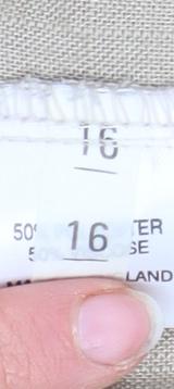 Sportleigh of London Womens Beige Size 16 Straight Leg Trousers