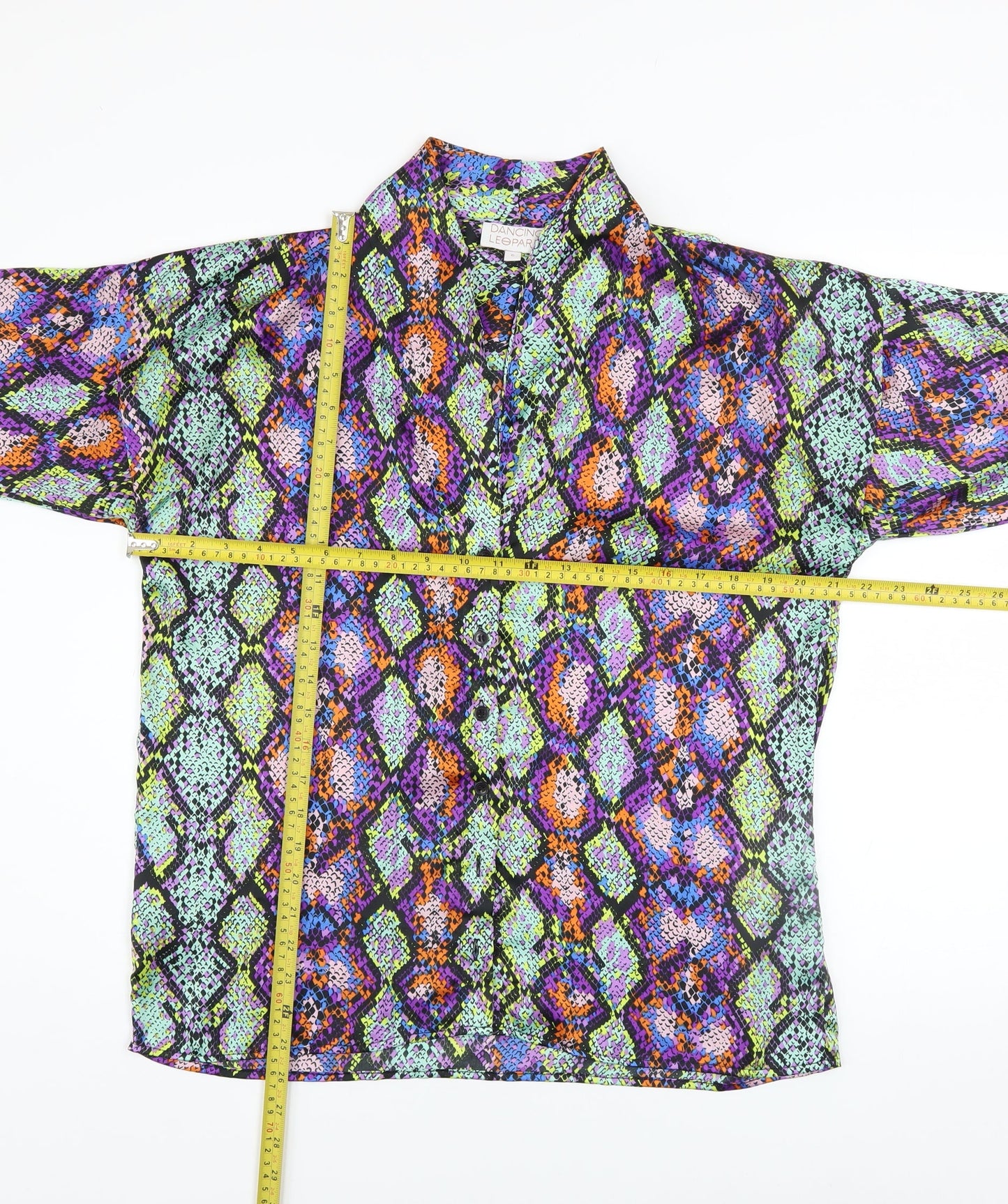 Dancing Leopard Women’s Multicoloured Animal Print Blouse Size 6
