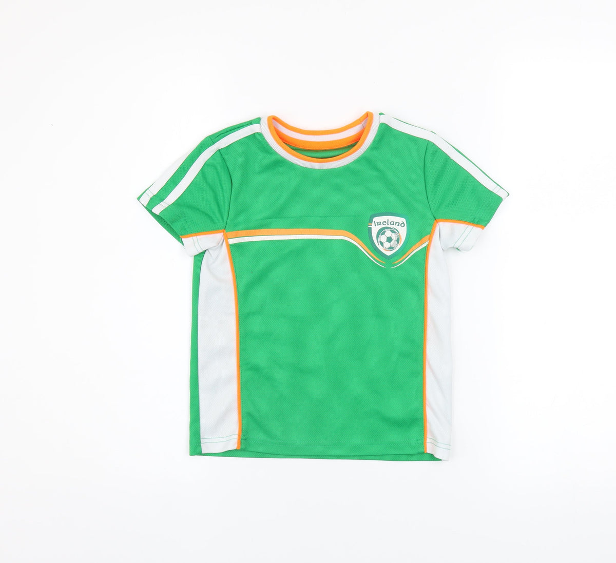 St. Bernard Boys Green Ireland Football Jersey T-Shirt 6 Years