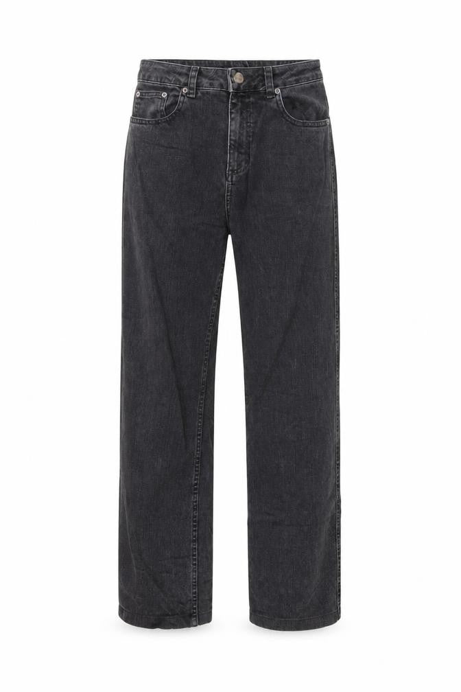 ASOS Womens Black Straight Jeans Size 8 Regular Fit 26W 34L Stretch Denim