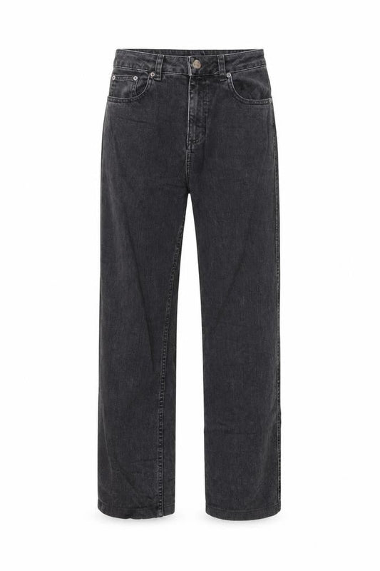 ASOS Womens Black Straight Jeans Size 8 Regular Fit 26W 34L Stretch Denim