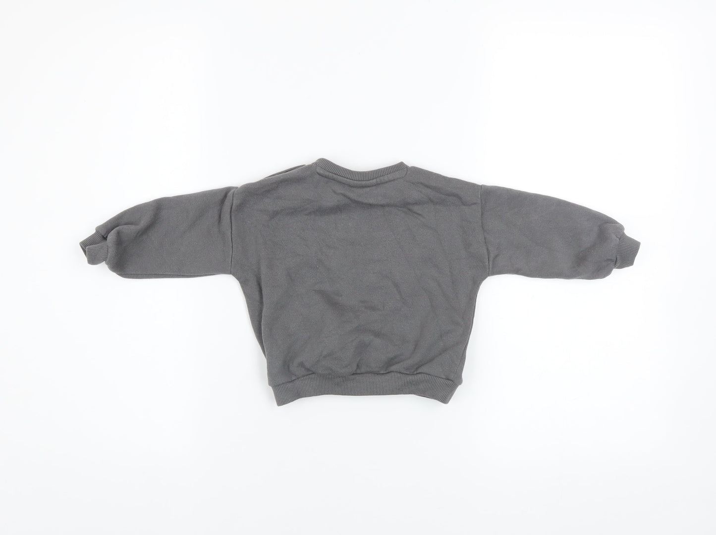 AC/DC Unisex Baby Grey Pullover Jumper 6-9 Months Rock Band Sweatshirt