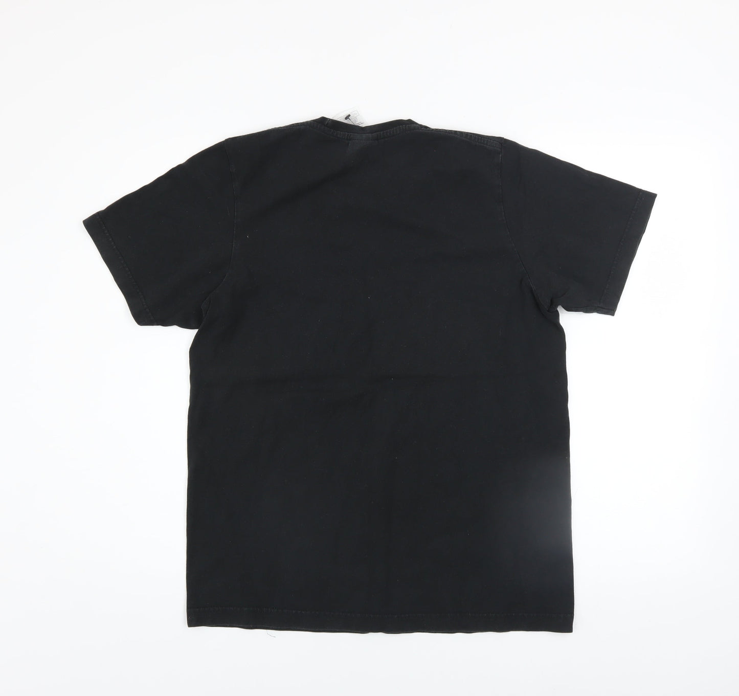 Adidas Men's Black Graphic Print Short Sleeve T-Shirt Size S