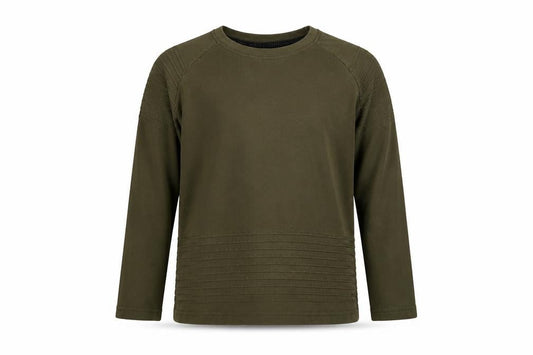 Firetrap Boys Green Long Sleeve Cotton T-Shirt 7-8 Years