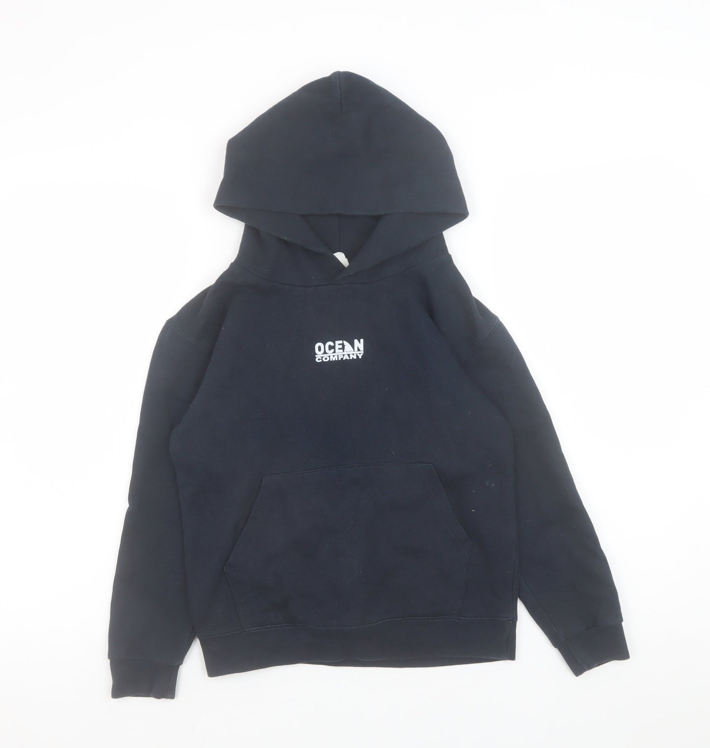 SG Ocean Company Boys Navy Pullover Hoodie 9-10 Years Jurassic Shark Print