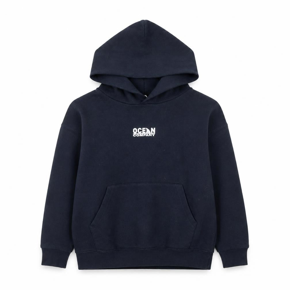 SG Ocean Company Boys Navy Pullover Hoodie 9-10 Years Jurassic Shark Print