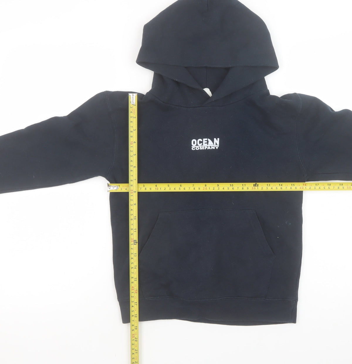 SG Ocean Company Boys Navy Pullover Hoodie 9-10 Years Jurassic Shark Print
