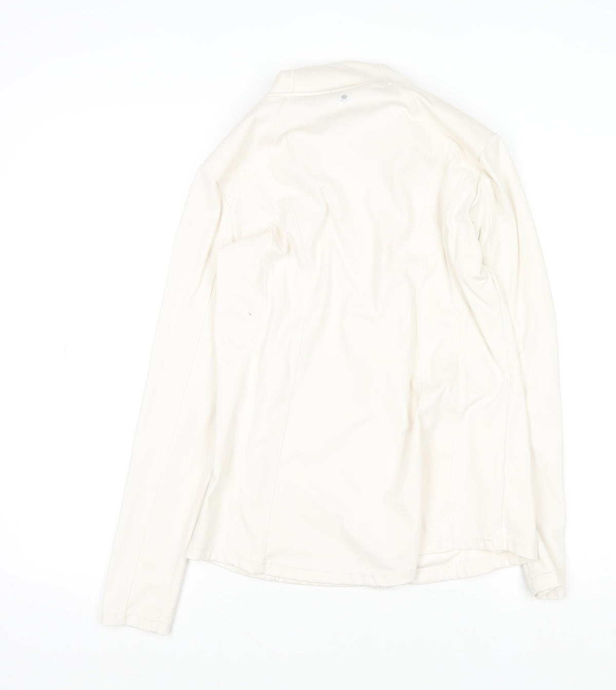 Dunnes Stores Womens Ivory Softshell Full Zip Active Jacket Size 12