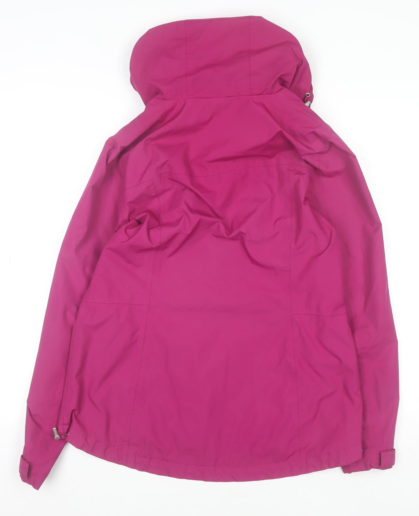 Ozark Trail Womens Pink Waterproof Hooded Rain Jacket Size 10