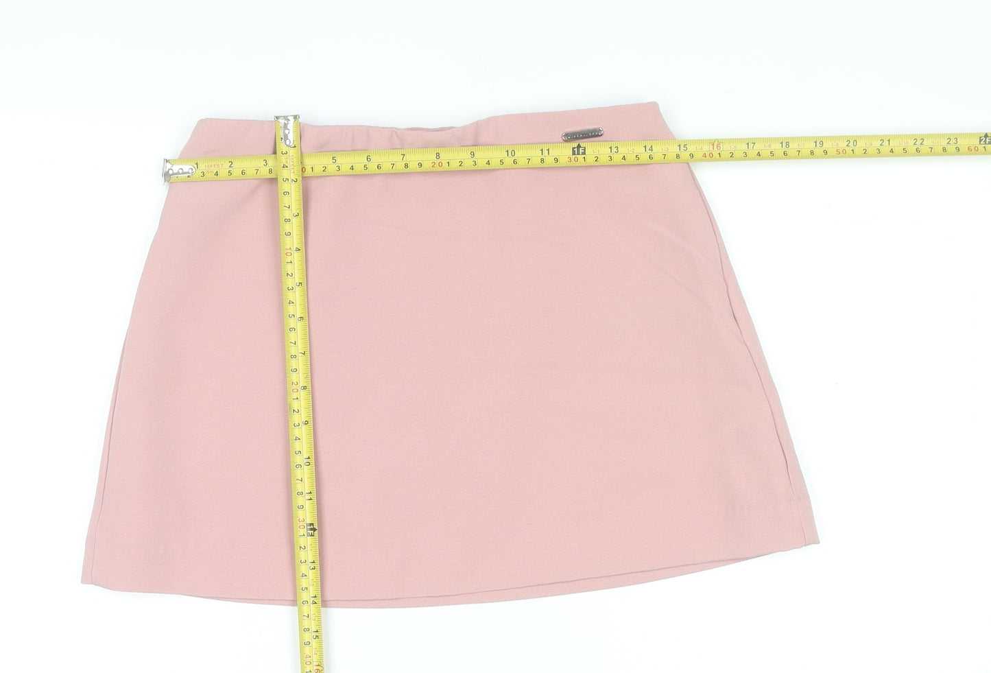 Missguided Women Pink Short Stretch Pencil Skirt Size M