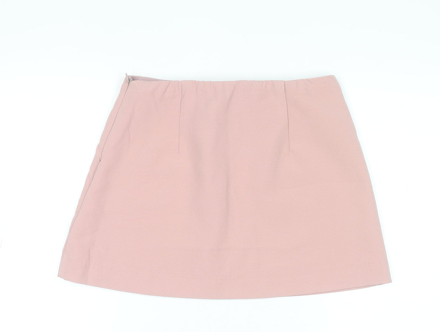 Missguided Women Pink Short Stretch Pencil Skirt Size M