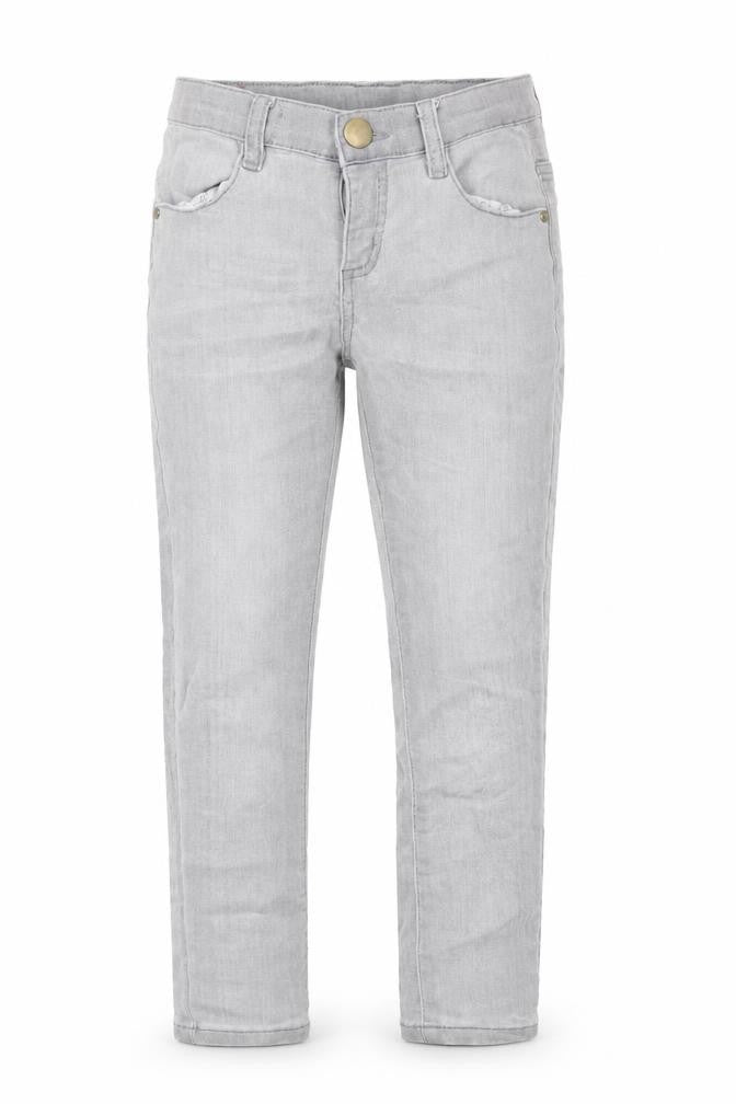Cortigiani Girls Grey Skinny Jeans 7 Years Stretch Denim
