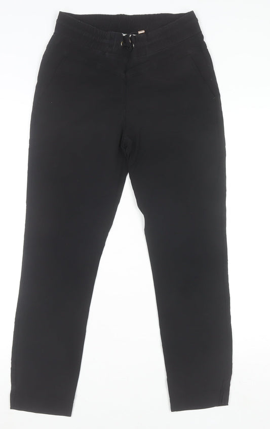 &Co Woman Black XS Slim Ankle Tapered Trousers for Women