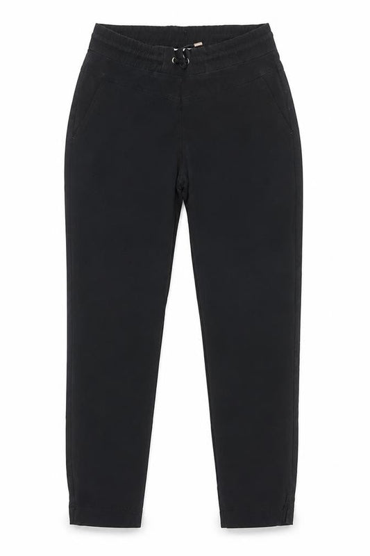 &Co Woman Black XS Slim Ankle Tapered Trousers for Women