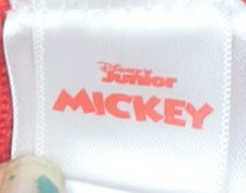Disney Girls Red Mickey Mouse Cardigan 3 Years V-Neck Button Knit Jumper