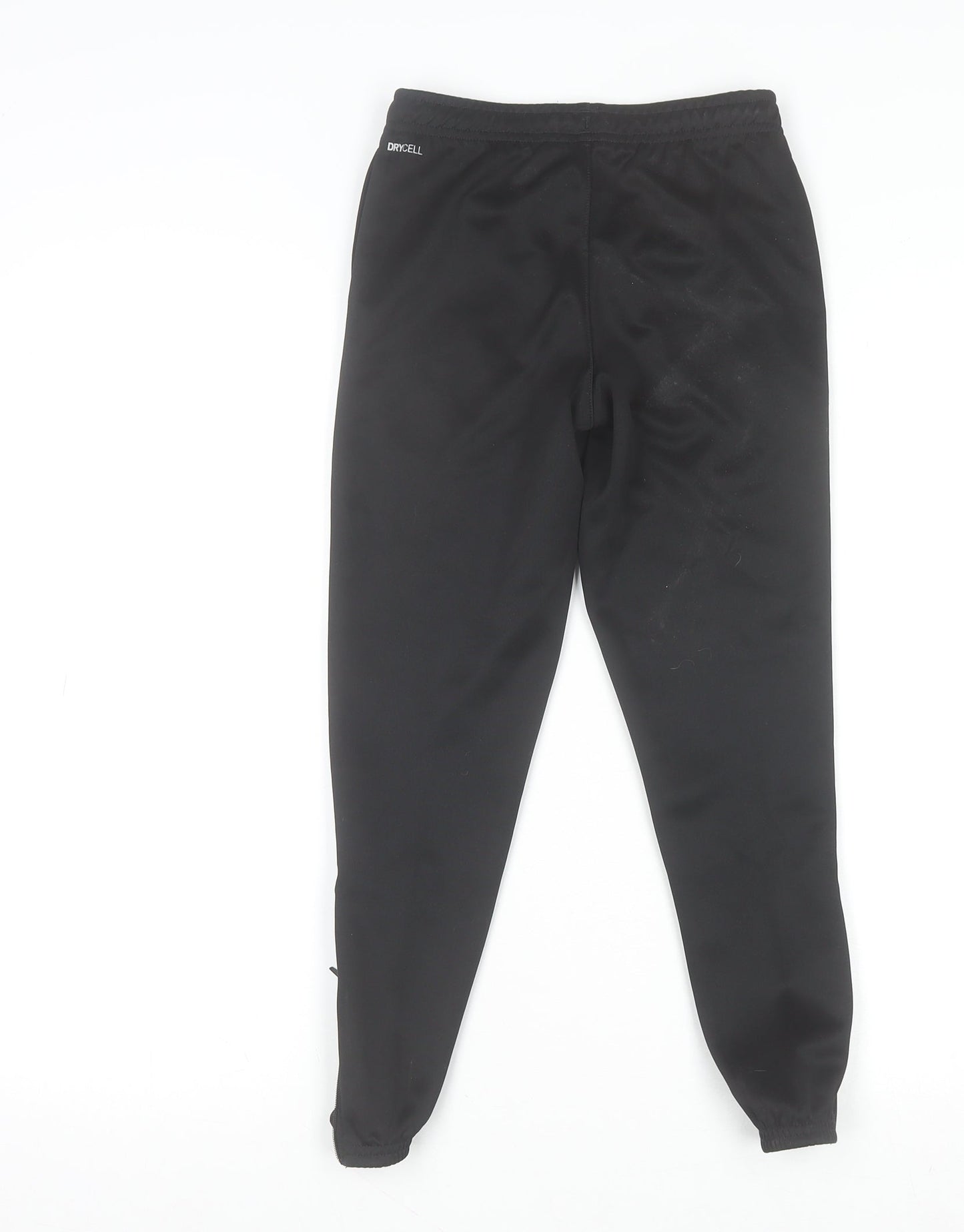 Puma Boys Black 7-8 Years Track Pants DryCell Sports Joggers