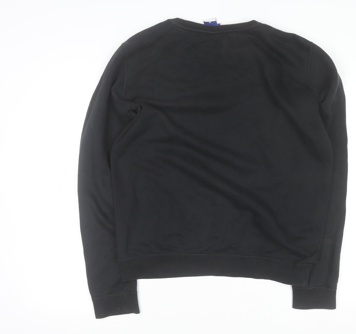 Nike Men's Black Crew Neck Pullover Sweatshirt Size S Regular Fit