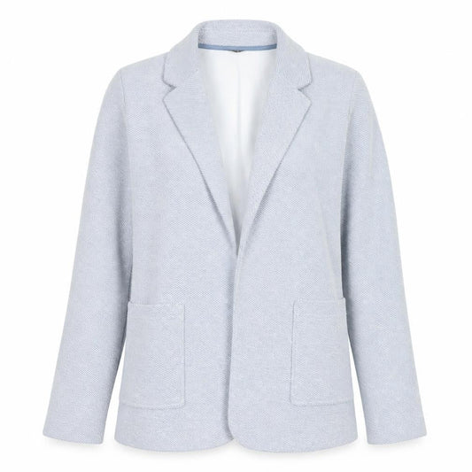 Dunnes Stores Women Blue Medium Single-Breasted Blazer Jacket