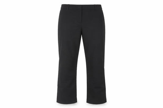 Marks and Spencer Womens Black Size 10 Regular Straight Leg Trousers