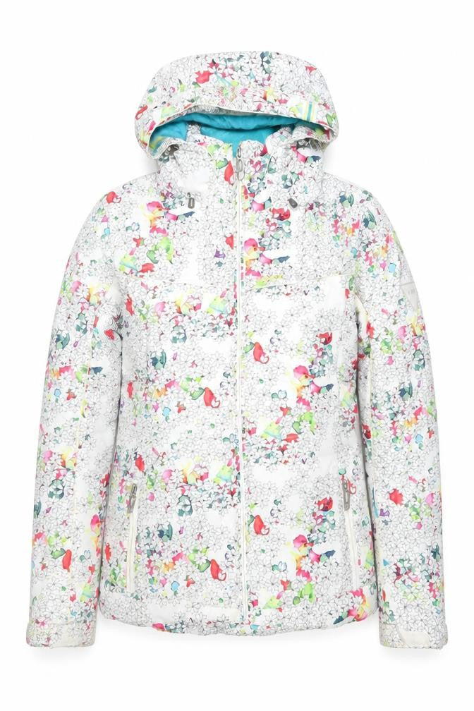 Wed'ze Womens Multicoloured Ski Jacket S Hooded Insulated Winter Coat