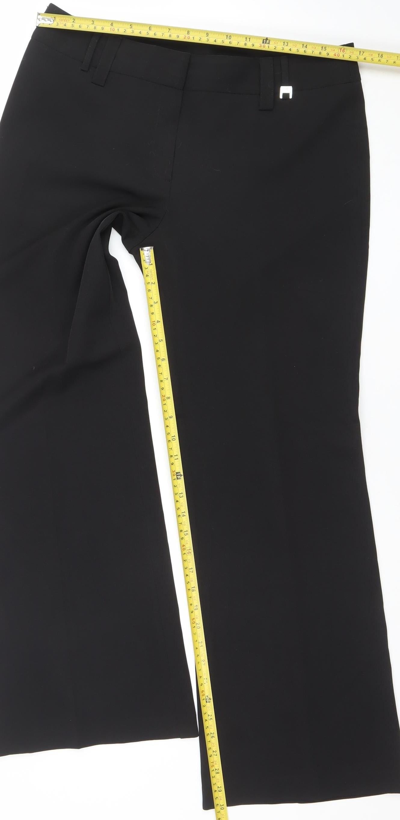 Dorothy Perkins Women’s Black Wide-Leg Dress Pants Size 14
